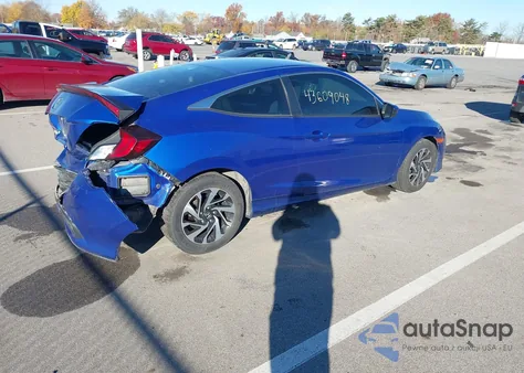 2016 Honda Civic Lx из США, поврежденный, VIN 2HGFC4B52GH305380